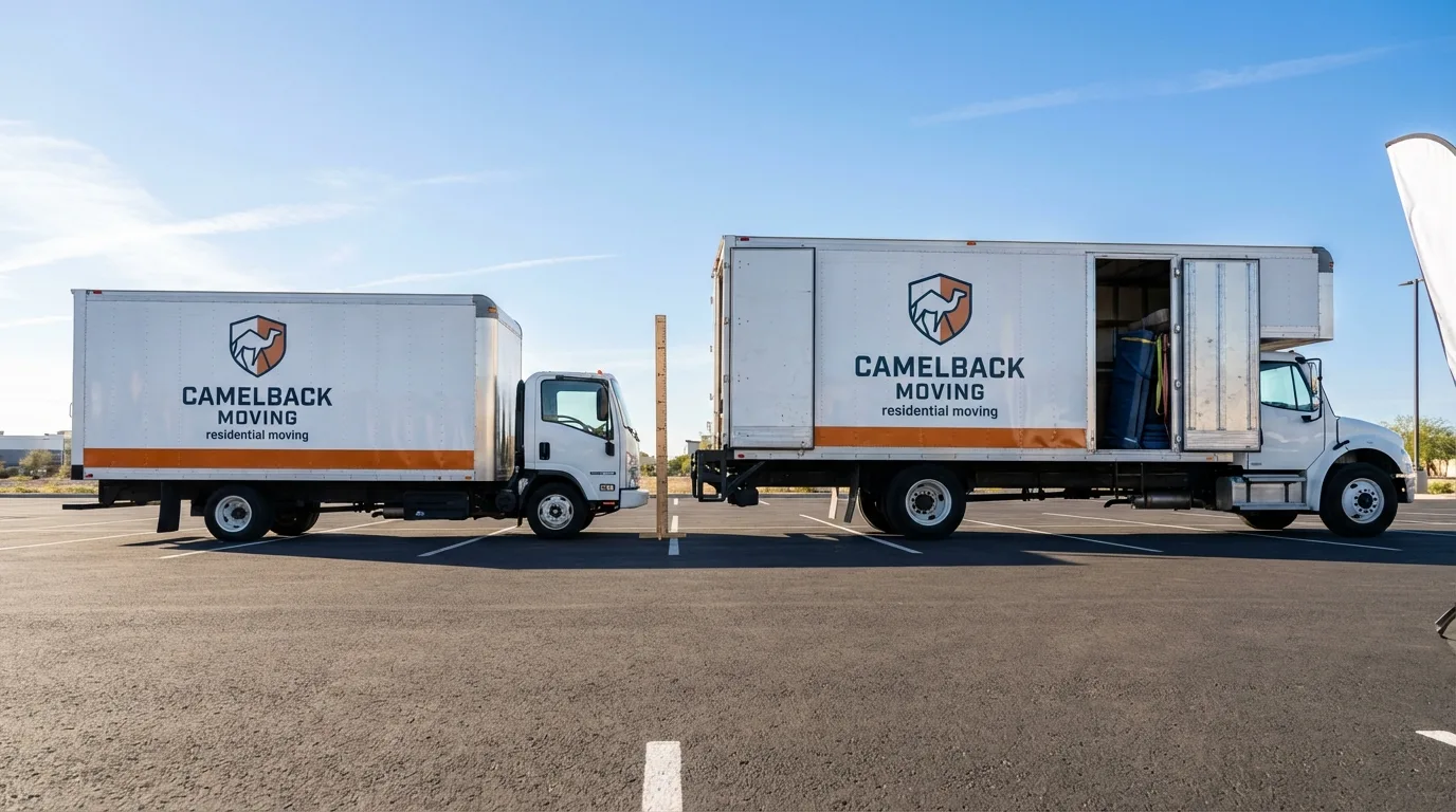 Moving truck size capacity guide in Windsor Heights